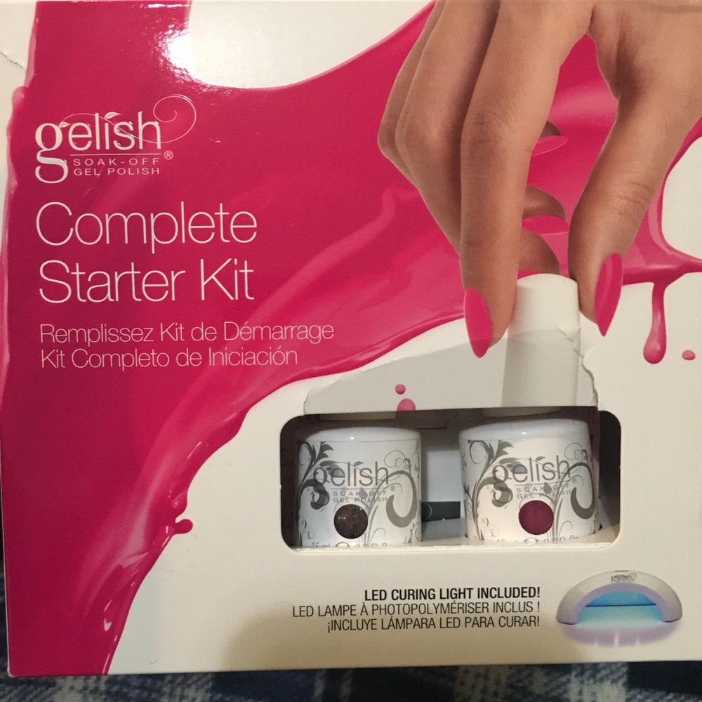 Gelish manicure set